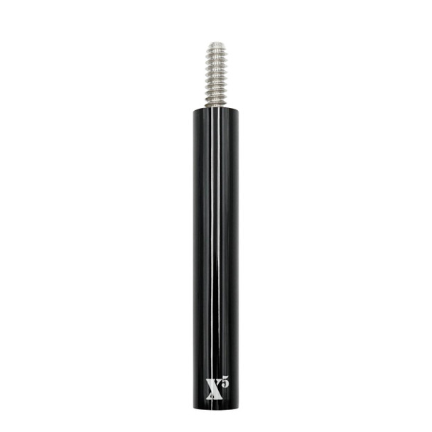 X5 Black Center Pool Cue Extension - 3/8x10 - Full