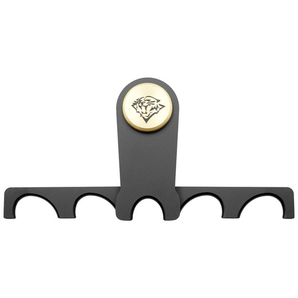 Tiger Paw Folding 5-Cue Holder Deluxe Edition - Open