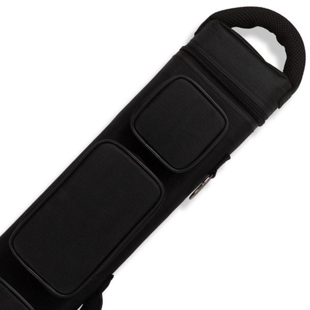 Action Black 4x8 Hard Case w/Backpack Straps - Top Detail