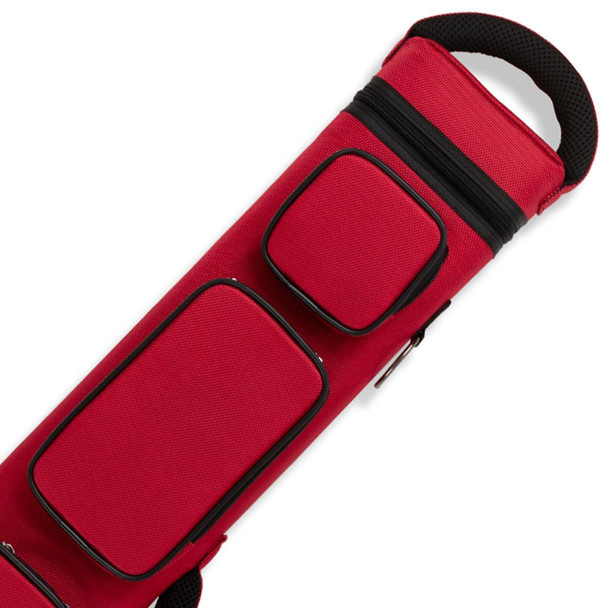 Action Burgundy 4x8 Hard Case w/Backpack Straps - Top Detail