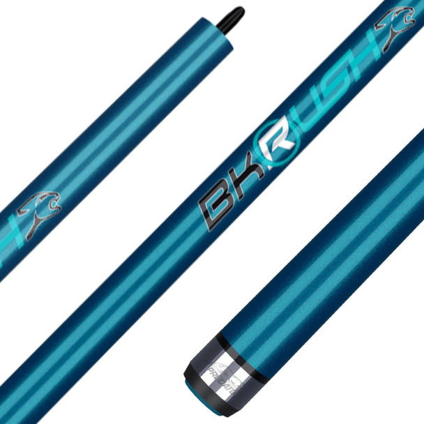 Predator BK Rush COTY Teal Break Cue No Wrap - Detail