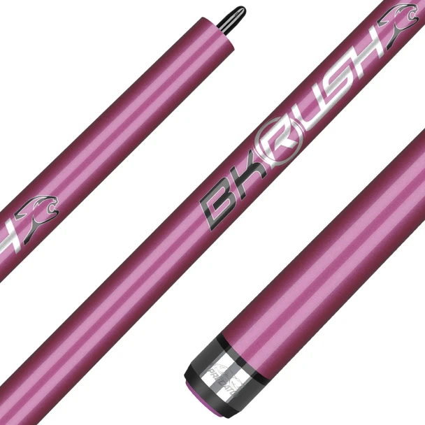 Predator BK Rush Pink/Silver Break Cue - No Wrap - Detail
