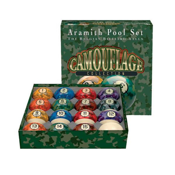Aramith Camouflage Pool Ball Set
