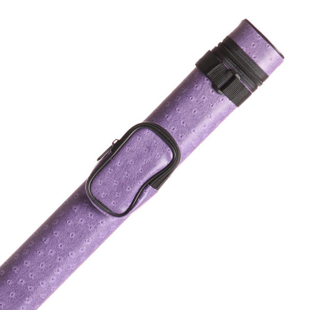 Apex Pool Cue Case 1x1 - Purple - Detail