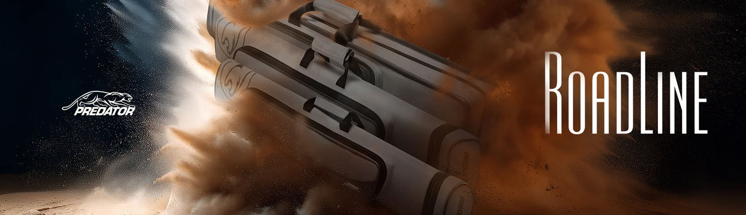 Predator Roadline Gray and Black Pool Cue Cases