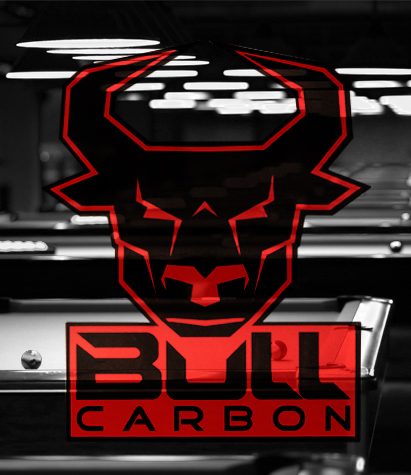 Bull Carbon Pool Cues Logo