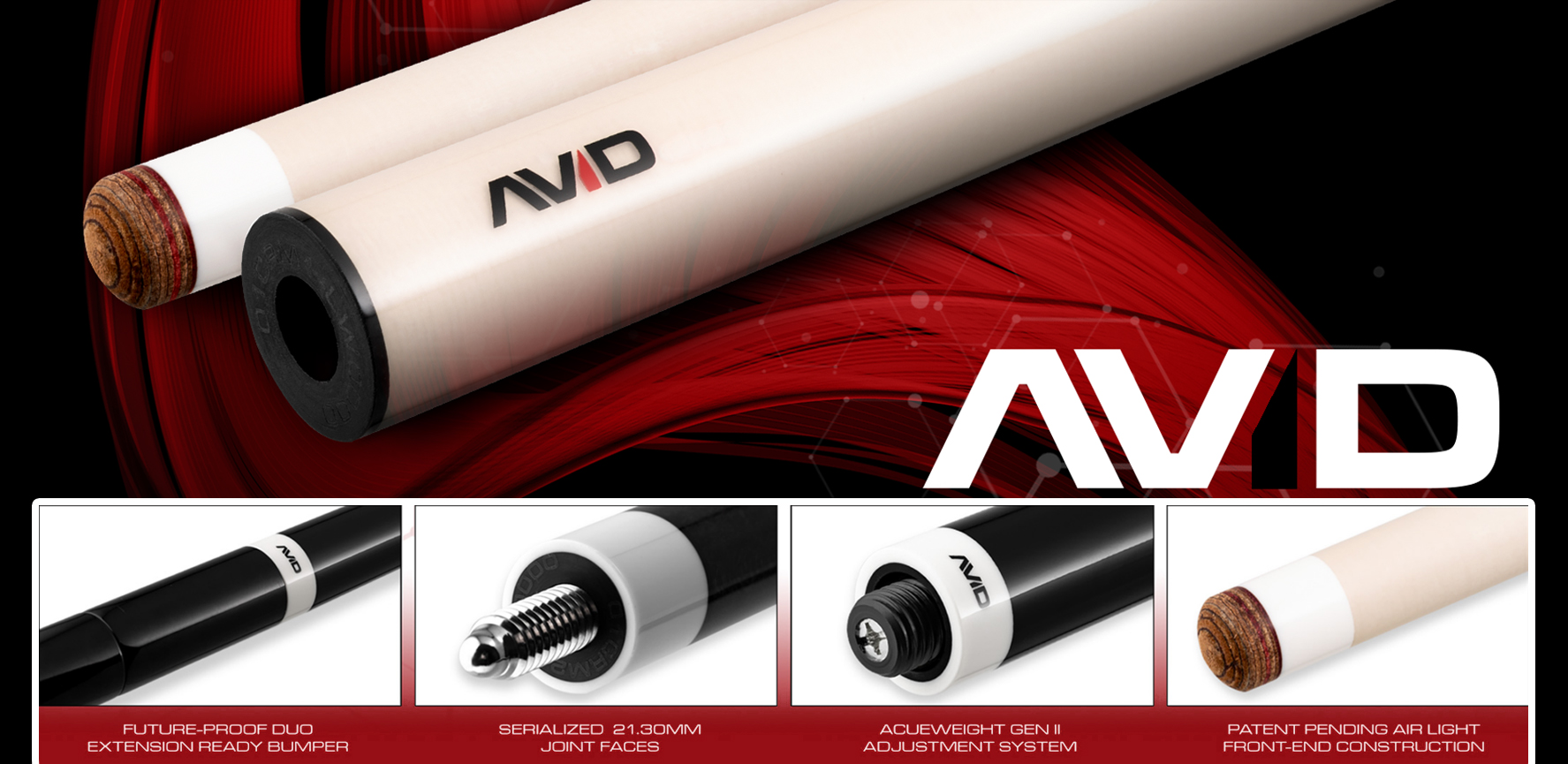 Cuetec Avid Performance Shaft Specs