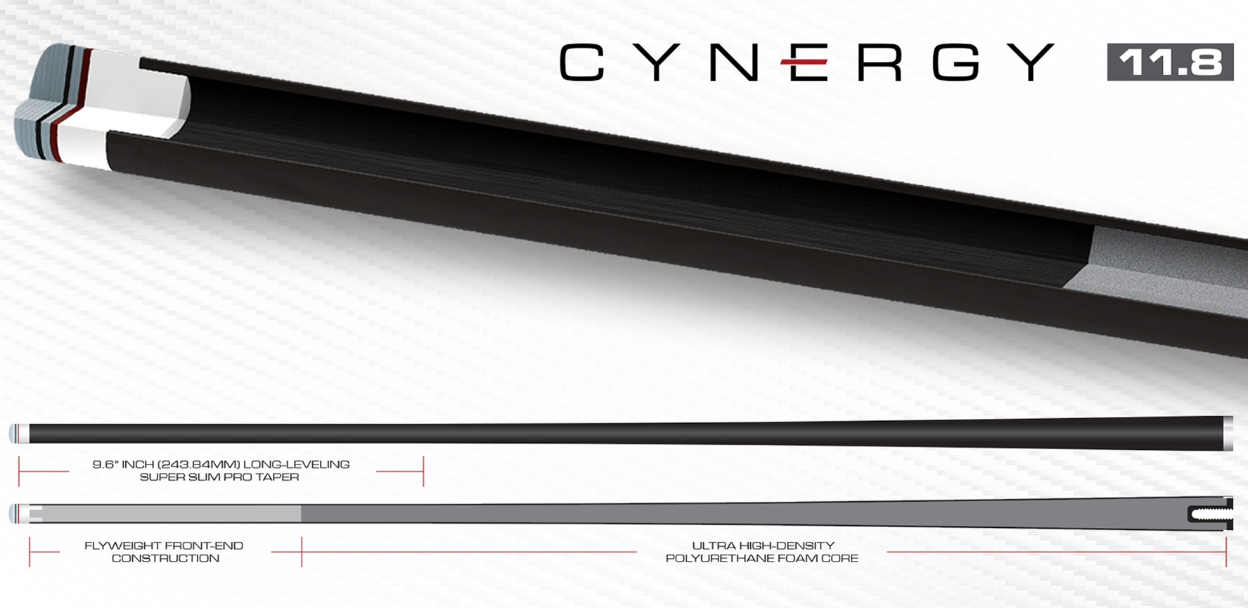 Cuetec Cynergy SVB Ghost Edition Pool Cue - FCI Billiards