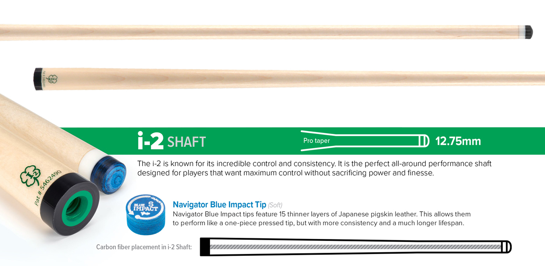 McDermott I-2 Shaft Specs