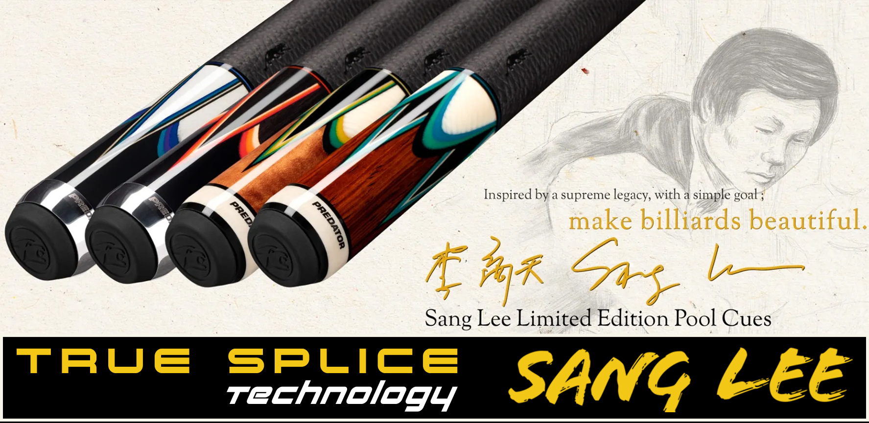 Predator Sang Lee Limited Edition Cues