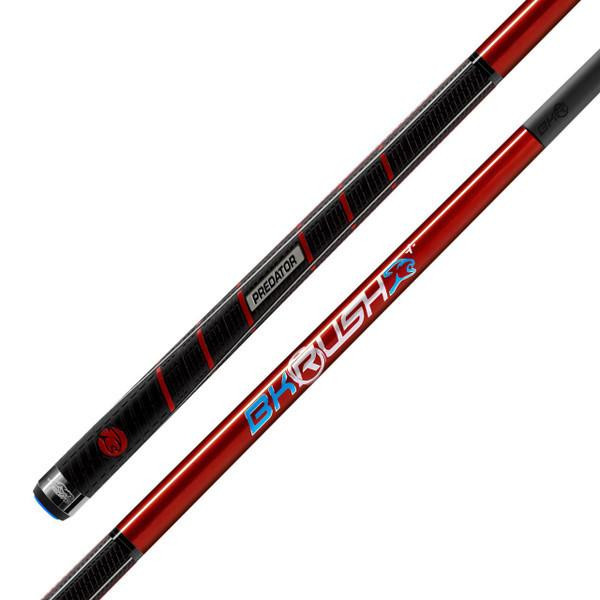 Predator Red BK Rush Plus Jump/Break Cue - Sport Wrap