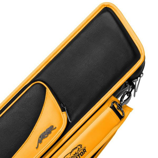 Predator Roadline 4x8 Black/Yellow Pool Cue Case - FCI Billiards