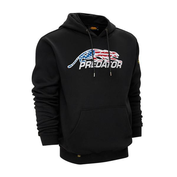 Predator Red, White and Blue Logo Hoodie - FCI Billiards