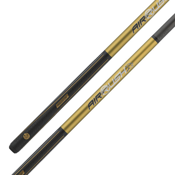 Predator Air Rush Gold Jump Cue - Sport Wrap - FCI Billiards