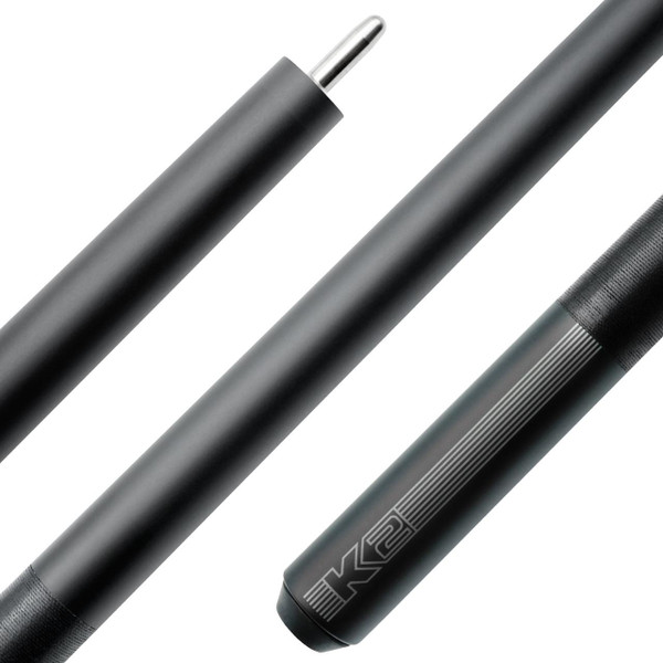 K2 Black Billiard Cue with Pink Moarcota Points