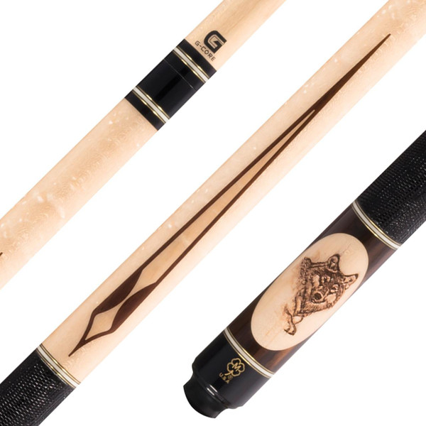 McDermott - G320 Pool Cue - Wildfire Wolf - FCI Billiards