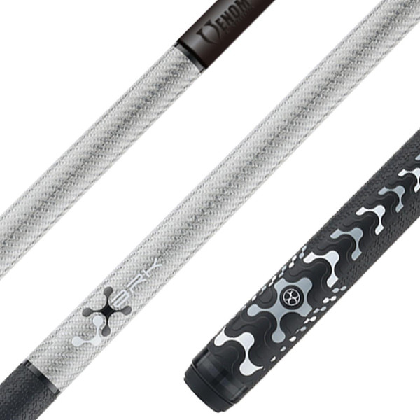 Poison VX Break/Jump Cue - Gray & Black | FCI Billiards