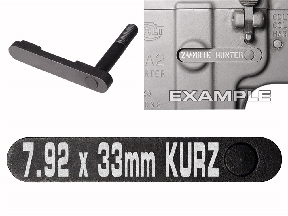 NDZ AR-15 SW 15-22 Black Magazine Catch 792x33mm KURZ | NDZ