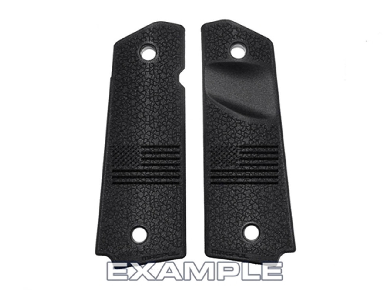 Magpul Black Diamond Cross-Section Grip Panels for 1911 MAG524
