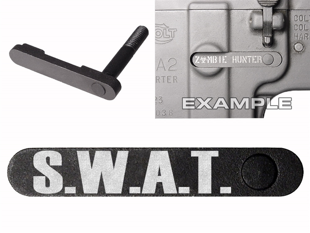 NDZ AR-15 SW 15-22 Black Magazine Catch SWAT | NDZ Performance