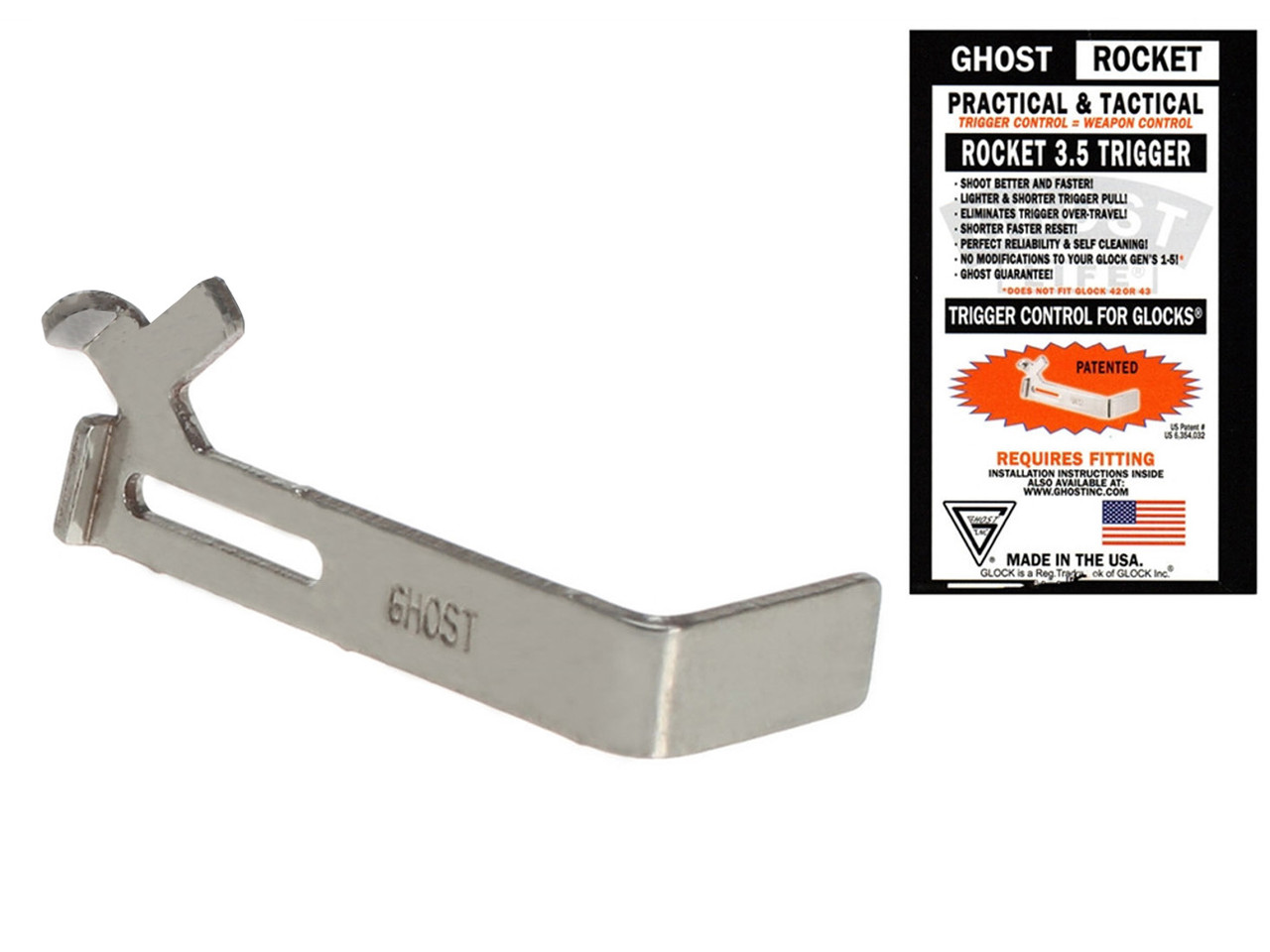 Ghost Rocket 3.5 Trigger Connector for Glock Gen 1-5 | NDZ Performance