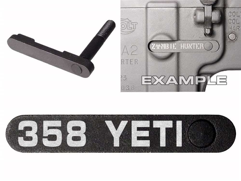 NDZ AR-15 SW 15-22 Black Magazine Catch 358 YETI | NDZ Performance