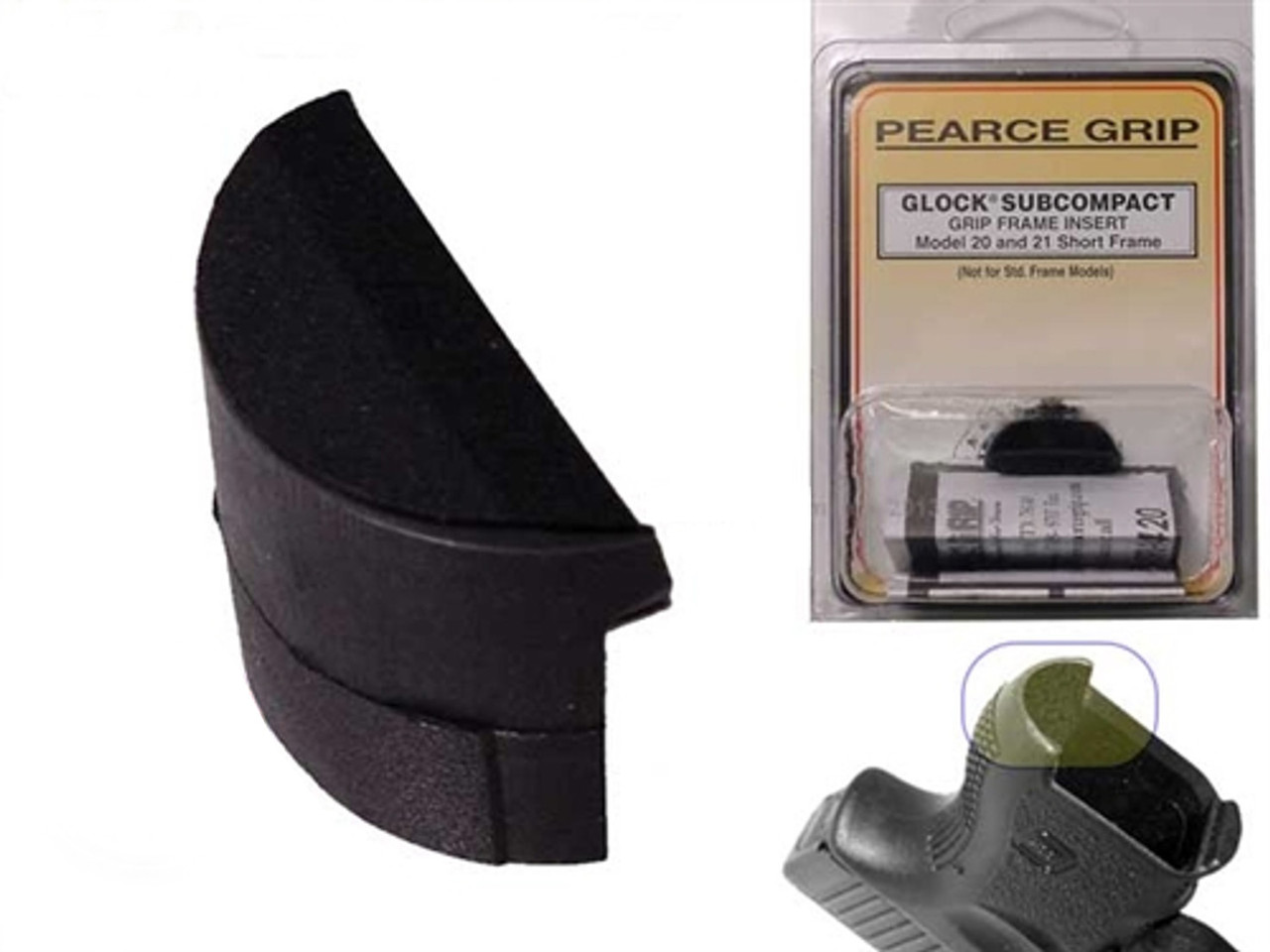 Pearce Grip PG-FI20SF Grip Plug for Glock GEN 1-3 20SF 21SF | NDZ