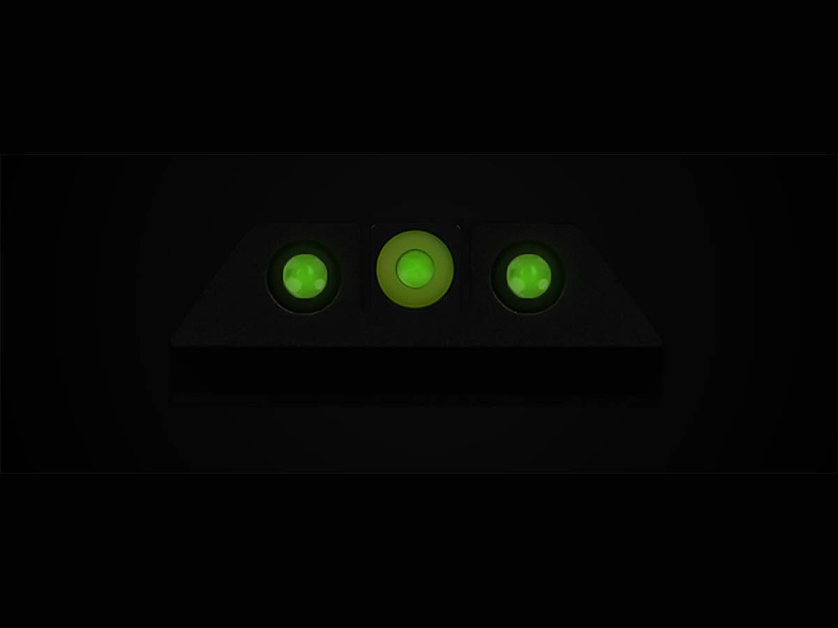 Night Fision Sight Set For Glock Slimline 42 43 & 43X Models