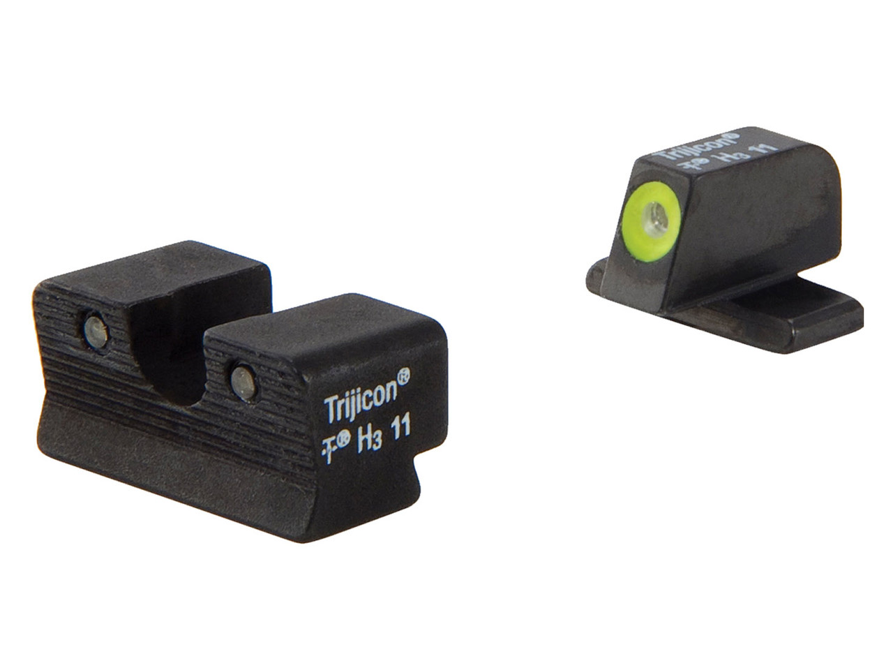 Trijicon Yellow 3 Dot HD Night Sight Set for Sig Sauer P-Series #6