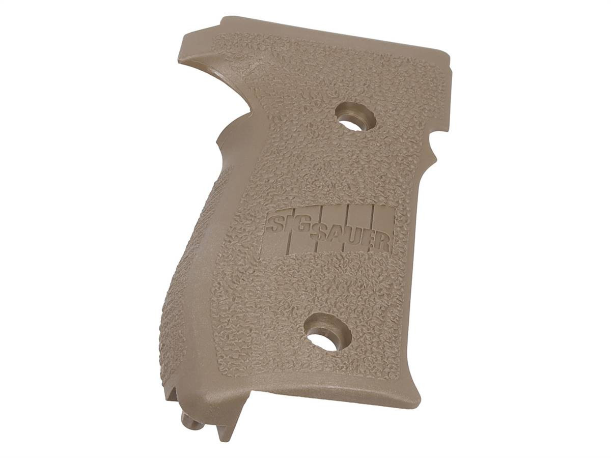 Sig Sauer P226 FDE Polymer Right Grip Plate, 1200427-02-R | NDZ