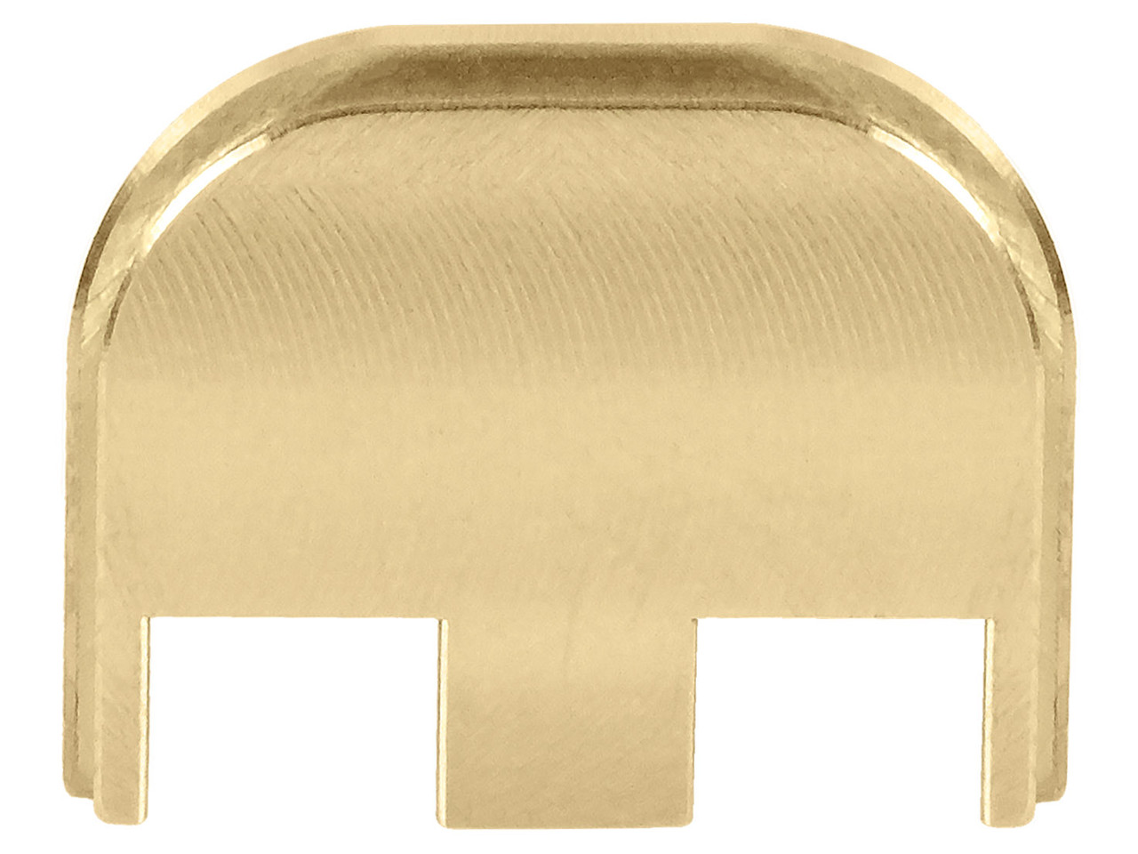 NDZ Rear Slide Plate for Glock Gen 5 Brass Plain | NDZ Performance