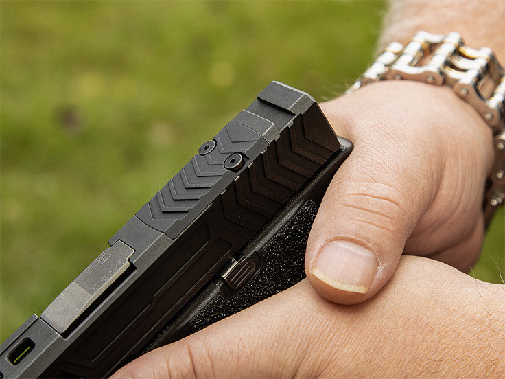 NDZ 43 T.R.O.I. Slide Upgrade for Glock 43 43x, Black DLC | NDZ