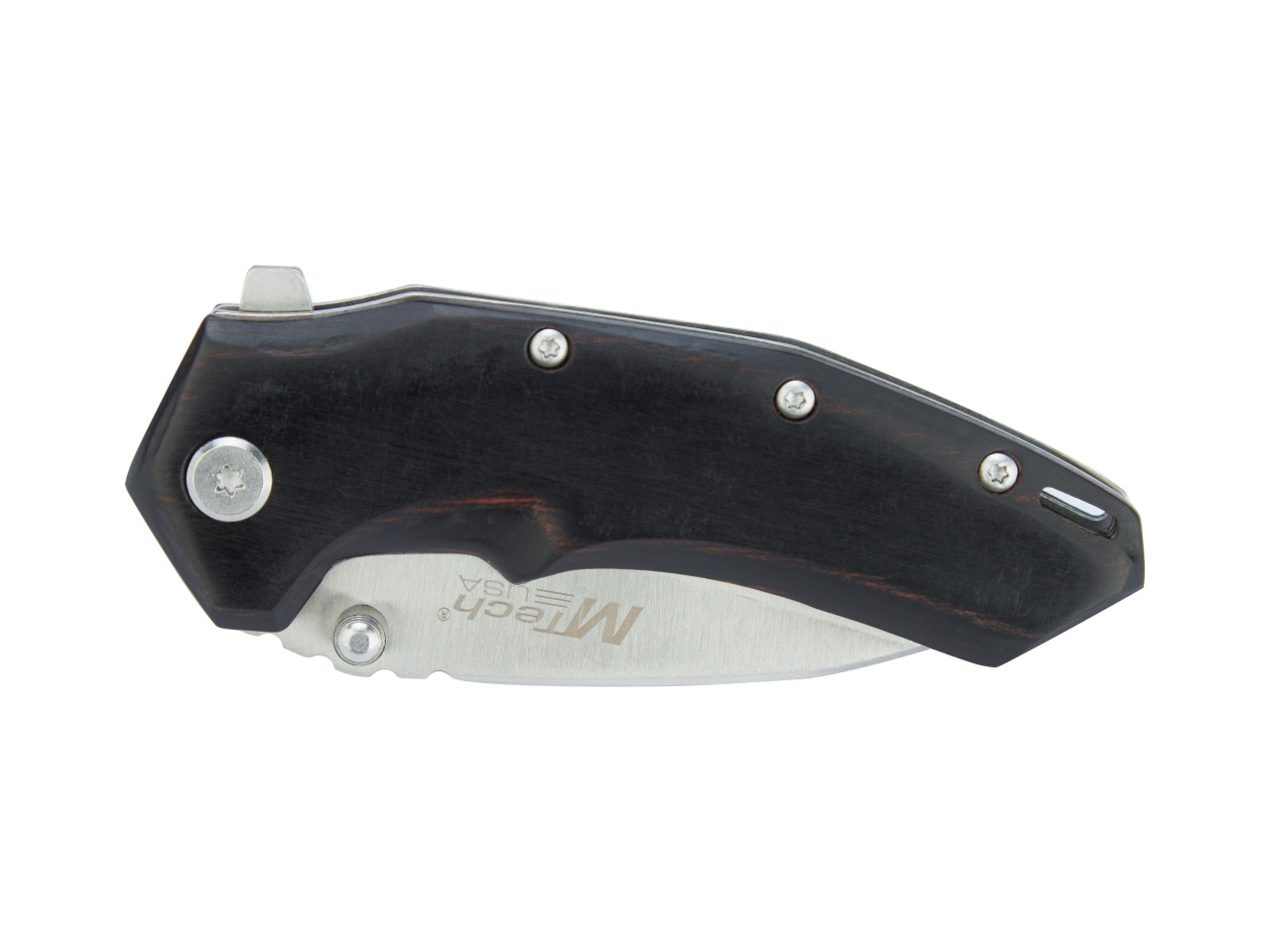 Mtech USA MT-A1158BK Spring Assisted Knife Stainless Black | NDZ