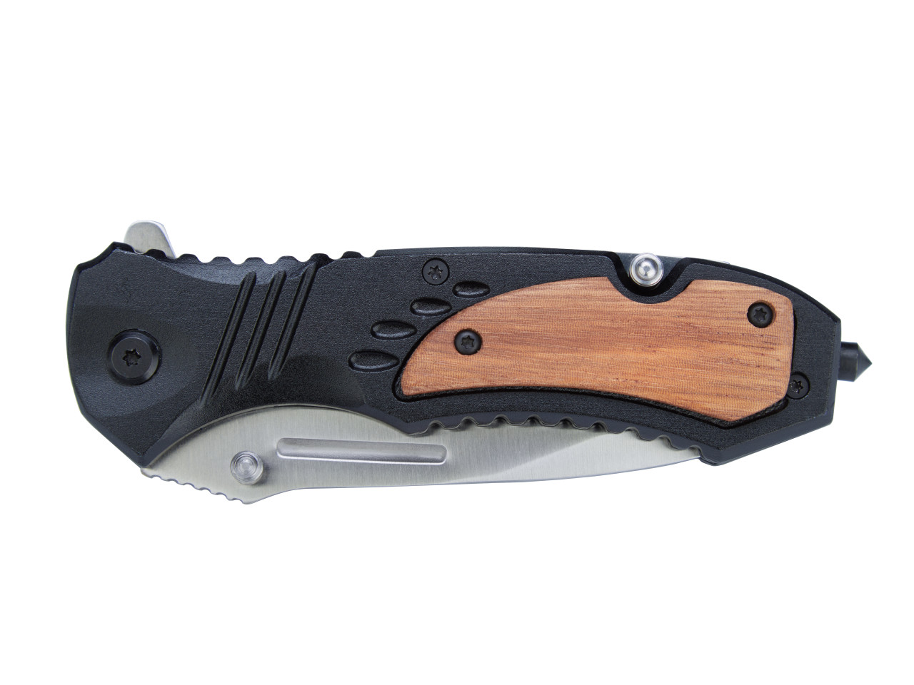 Tac-Force TF-606BZW Spring Assisted Knife Stainless Black | NDZ