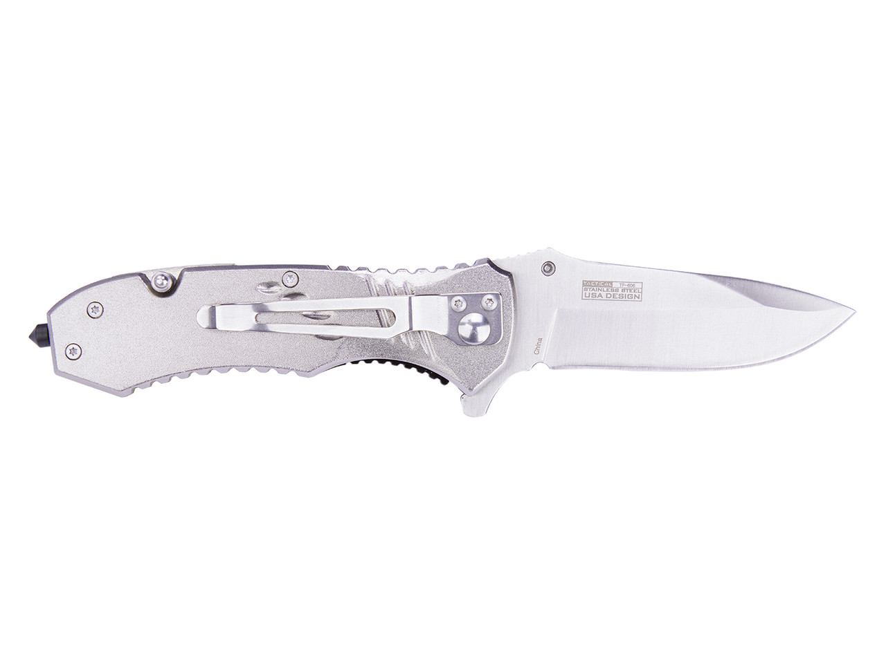 FIELD FORCE トスマシン Tac-Force TF-606SRW Spring Assisted Knife Stainless | NDZ Performance