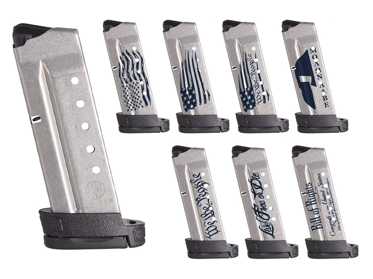MUST Magazine 7冊 Smith & Wesson OEM Magazine for M&P Shield .40, 7 Round | NDZ