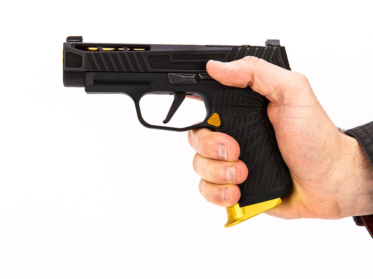 NDZ Performance Magazine Plate Finger Extension for Sig Sauer