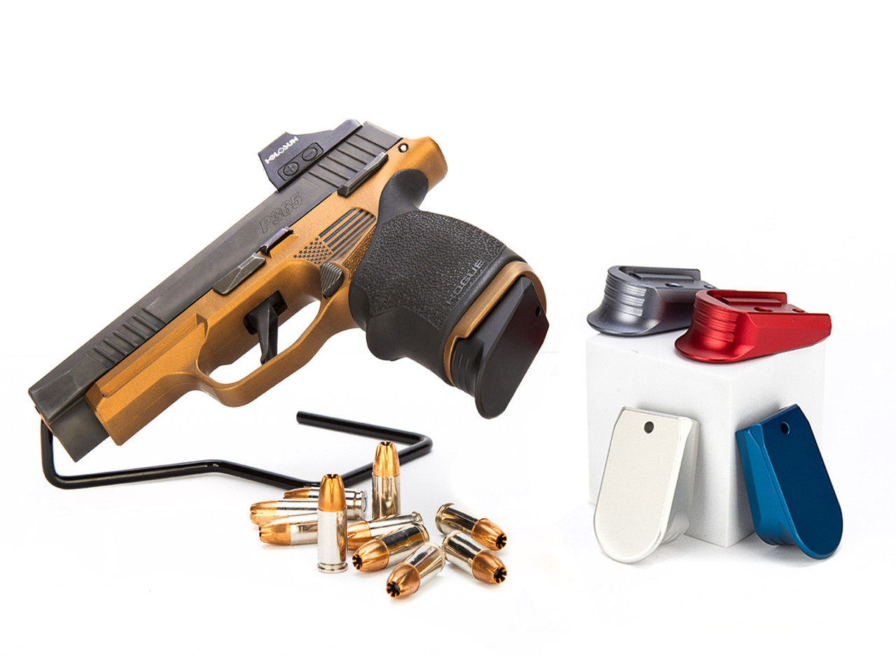 NDZ Performance Magazine Plate Finger Extension for Sig Sauer