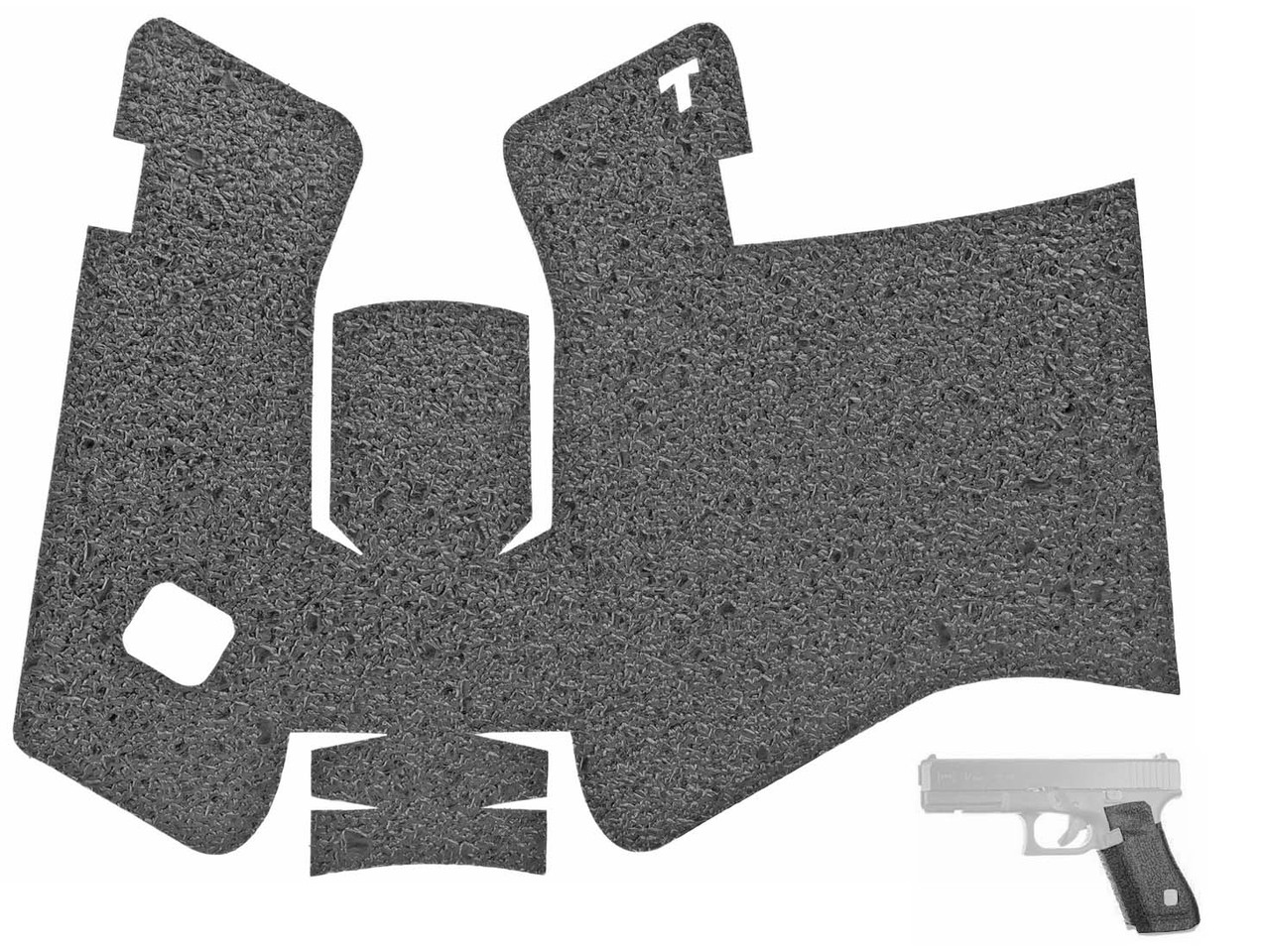 Talon Rubber Grip for Glock Gen 5 17 19X 22 24 31 34 35 37 45 47