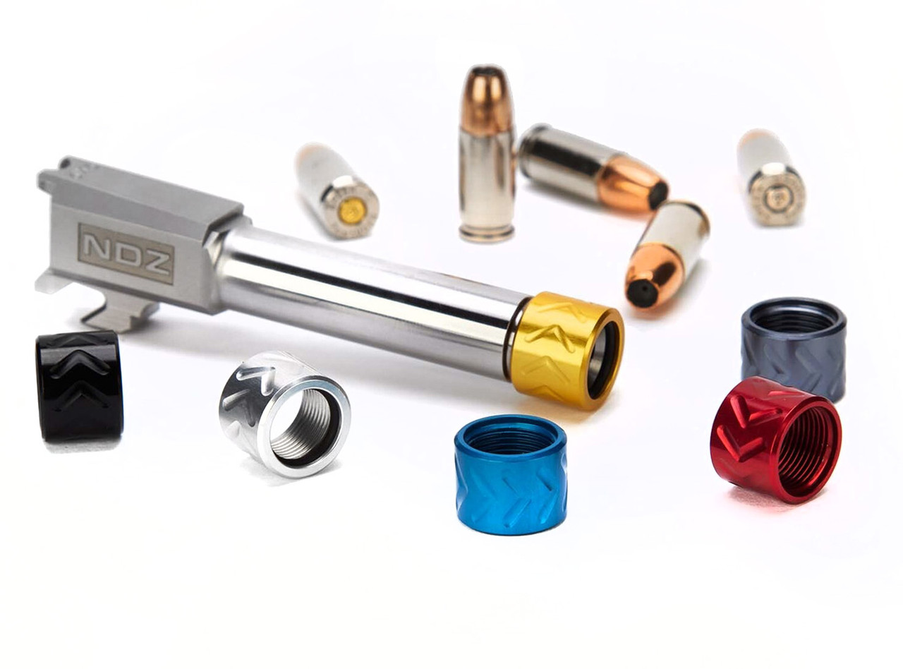 NDZ Aluminum Thread Protector for 1/2x28 Thread size, Chevron | NDZ ...