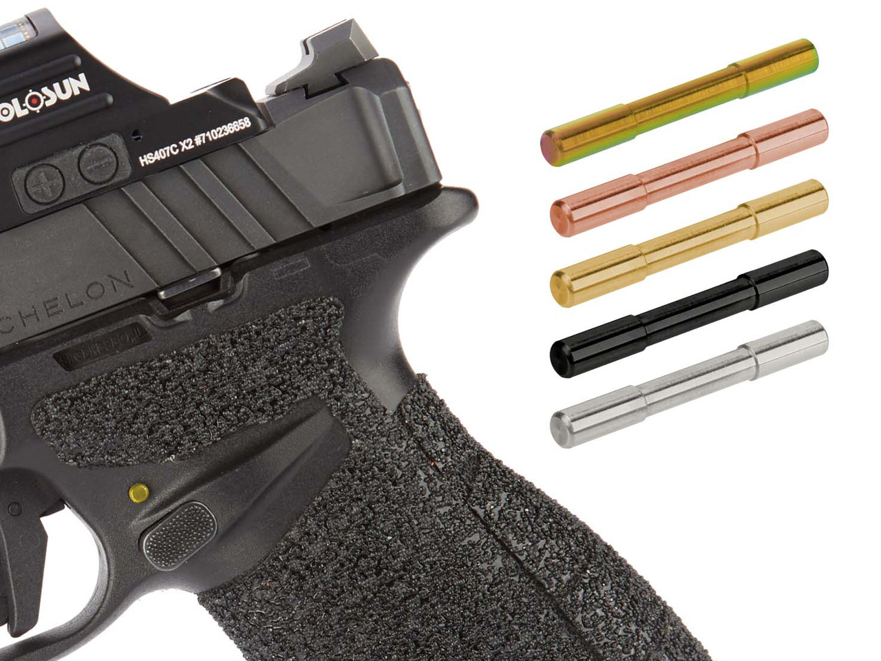 NDZ Springfield Echelon Magazine Release Pivot Pin, Stainless