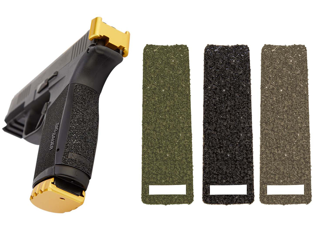 NDZ P365 X-Macro, Fuse Backstrap Textured Pistol Grip Insert: Full