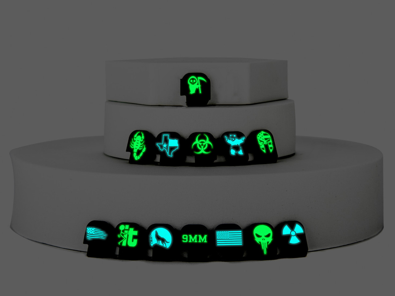 Rear Slide Plate for Sig Sauer P365, P365 XL, P365 X-MACRO, Glow