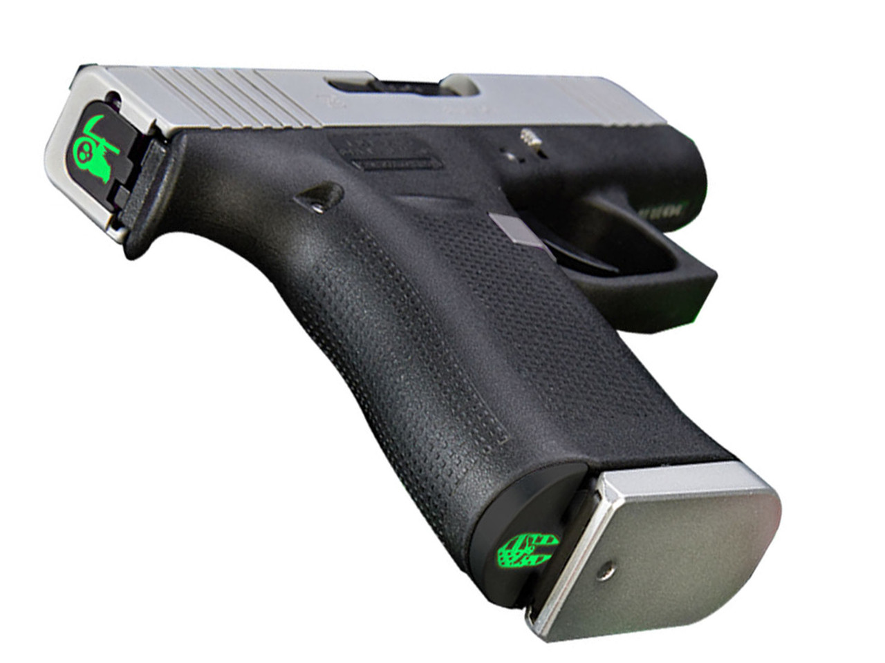 NDZ for Glock 43X 48 Grip Plug, Glow In The Dark | NDZ Performance