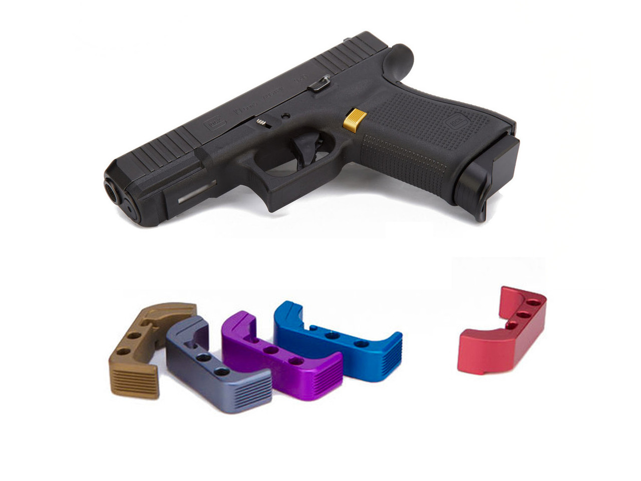 NDZ Glock Gen 4-5 Magazine Release, 9MM .40 cal | NDZ Performance
