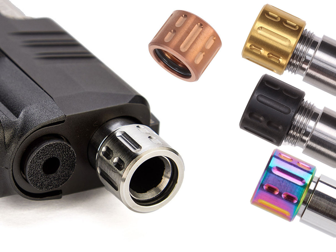 NDZ Thread Protector for 1/2x28 Thread size in Stainless Steel