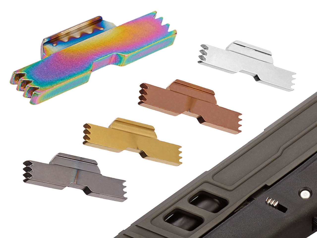 NDZ Glock 48 43 43X Extended Slide Lock Lever ESLL | NDZ Performance