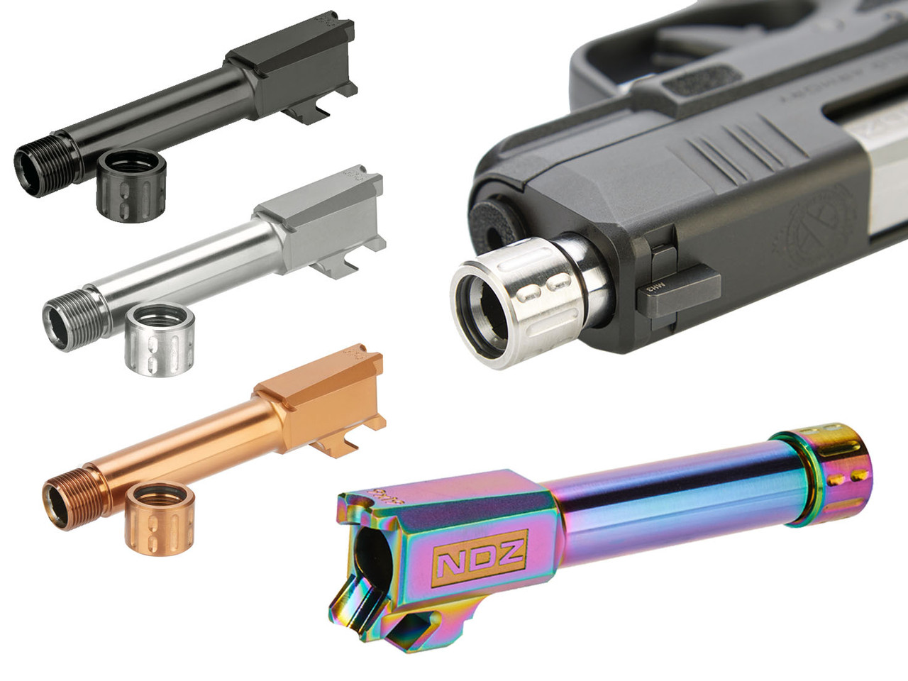 NDZ Springfield Hellcat Threaded Barrel | NDZ Performance