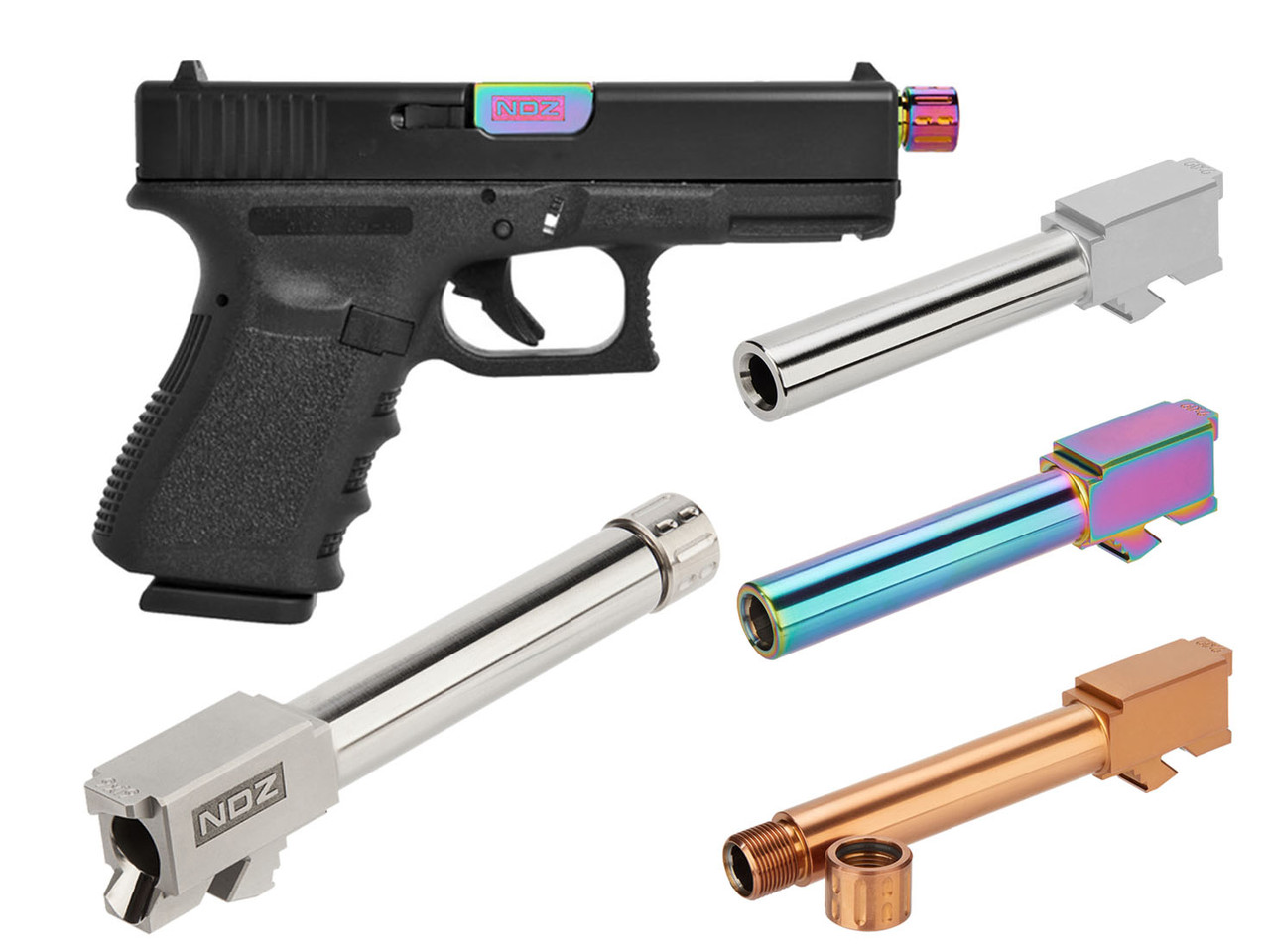 NDZ Glock 19 Gen 1-5 Barrel | NDZ Performance