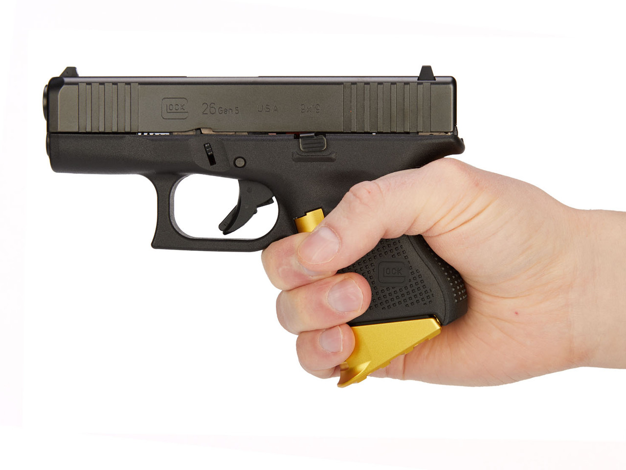 NDZ for Glock 26 27 33 39 Magazine Floor Plate with Finger
